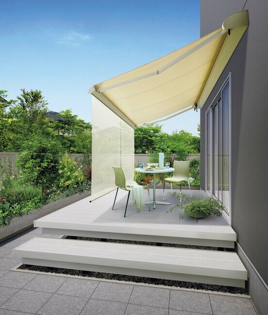 オーニング「カフェリオ」