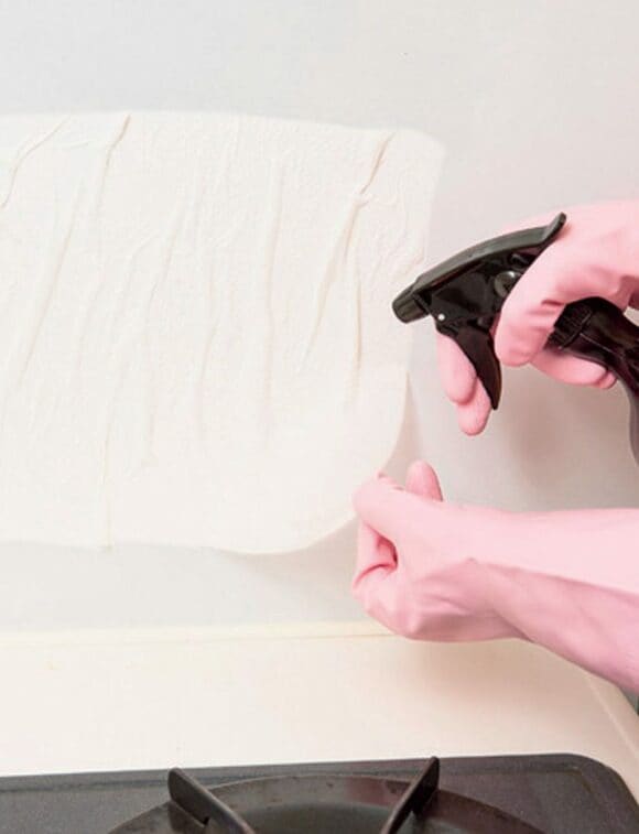 セスキ水で湿布