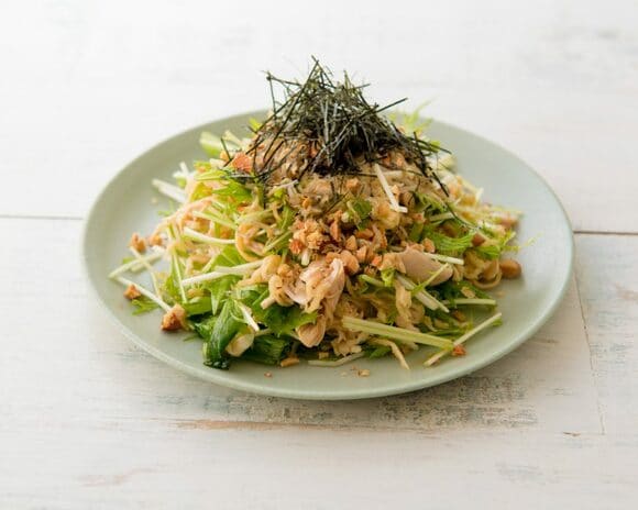 歯ごたえが楽しい「切り干し大根とジャコのサラダ」