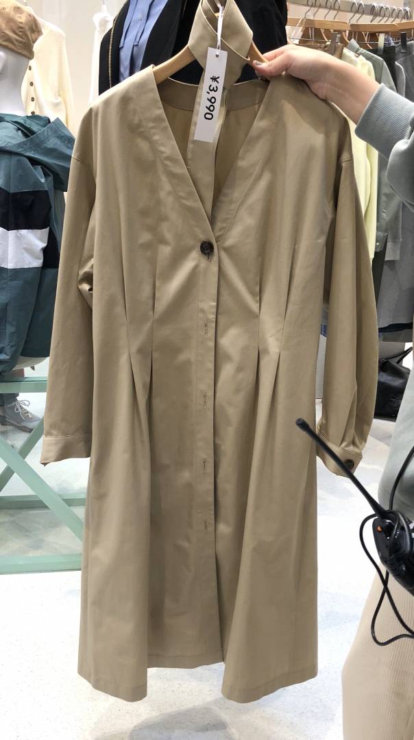 メリハリのあるシルエットに