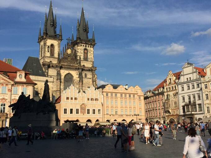 チェコの首都プラハ