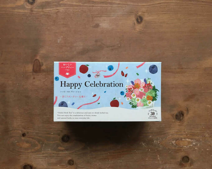 「生活の木」で買えるハーブティー「ハッピーセレブレーション」