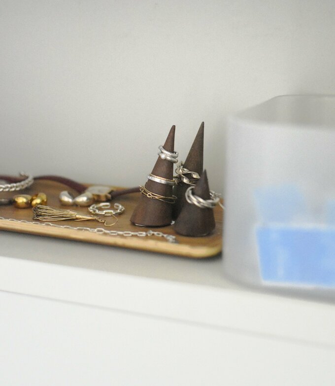 Emiさんのアクセサリー収納