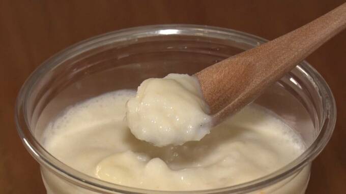 まるでシルクのように、舌の上をすべっていきます