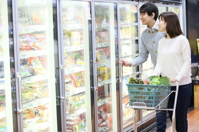 種類が豊富な冷凍食品は、選ぶのも楽しい