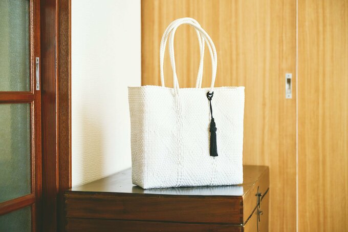 春夏用カゴバッグ