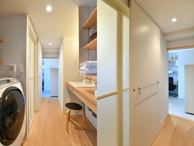 洗面室 リノベーション