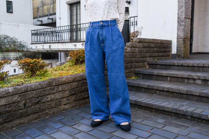 「デニムストレート67丈」ライトインディゴ 2,680円