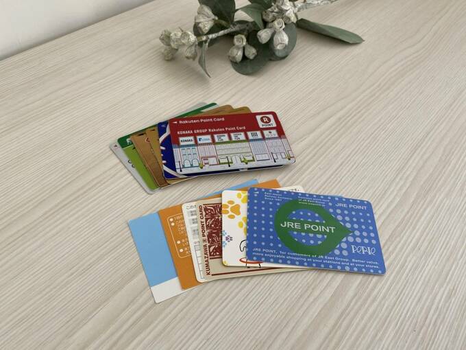 たくさんのカード