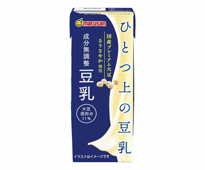 ひとつ上の豆乳 成分無調整豆乳
