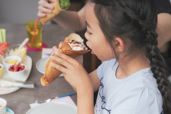 ラップサンドづくり