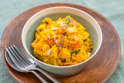 リピート必至「カボチャサラダ」レシピ。おいしさの秘密はカレー粉使いにあり