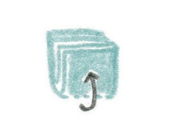 もう一度半分に折って、手のひらサイズに!