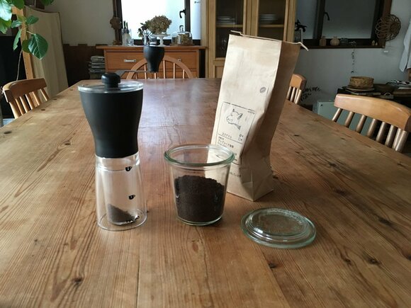 豆をひく部分も洗えるので衛生的