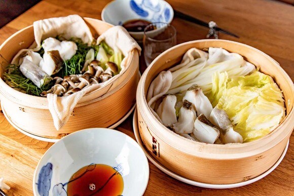 蒸し上がりはこんな感じ