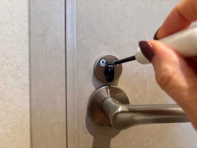 トイレの扉