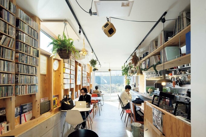 仕事場でもあるコワーキングスペース