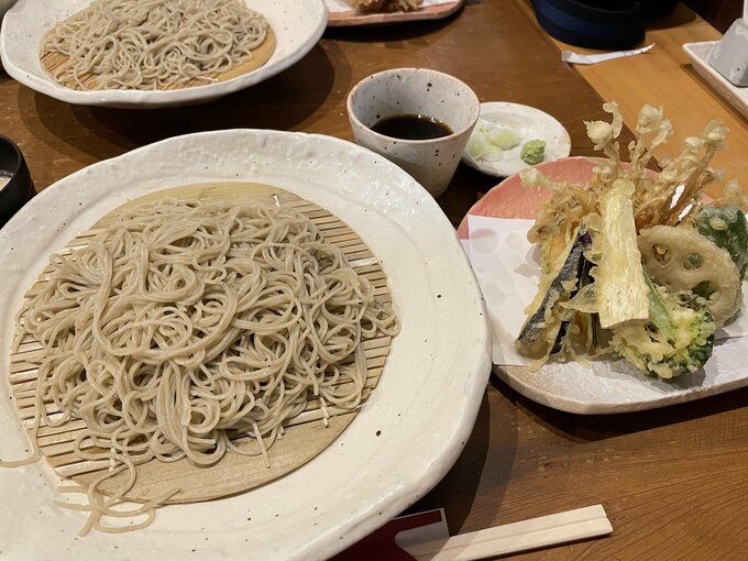 そばと天ぷら