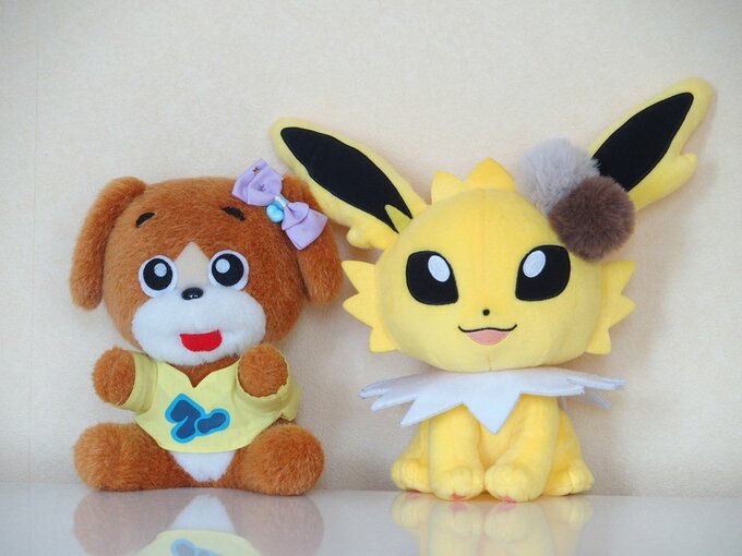 ヌイグルミにヘアアクセサリー