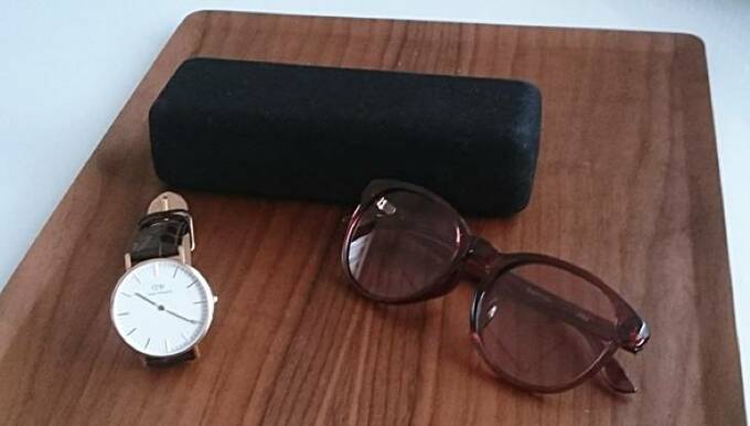 メガネと腕時計