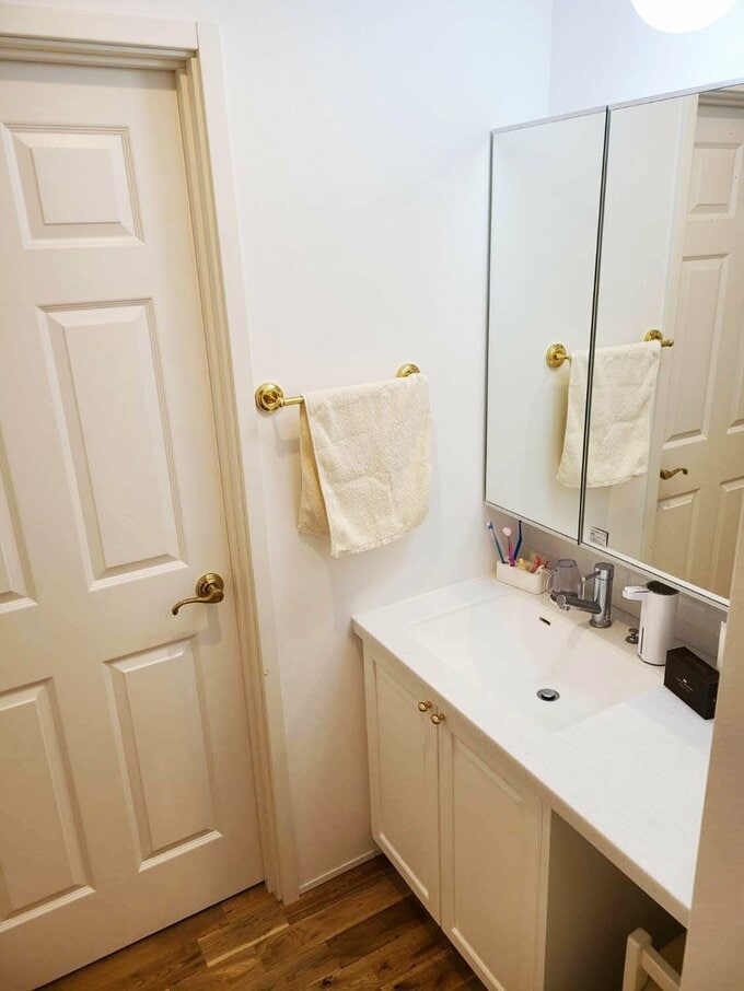 独立した洗面スペース