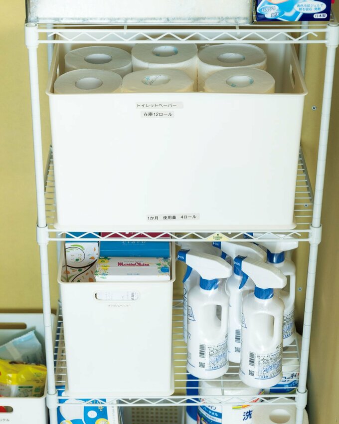 トイレットペーパーなど