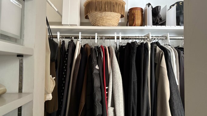 クローゼットの中身