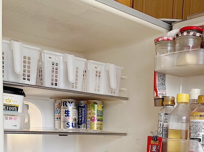 冷蔵庫内の収納