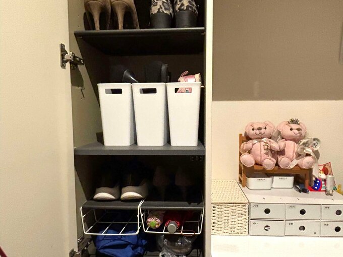 大熊さん宅の玄関