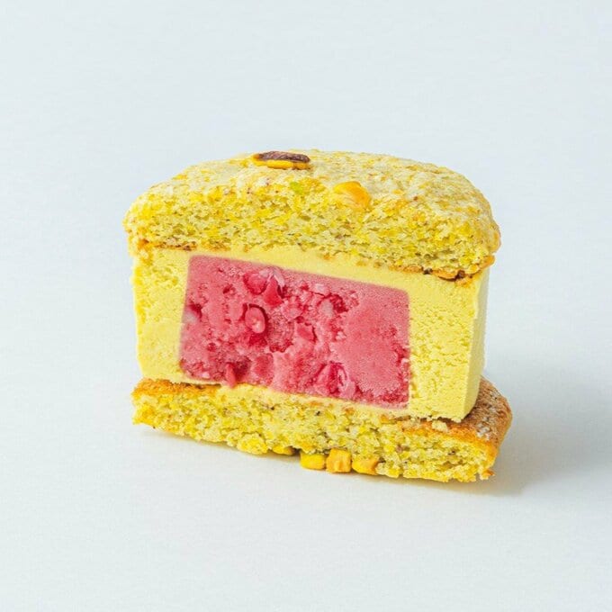 ダコワーズの断面