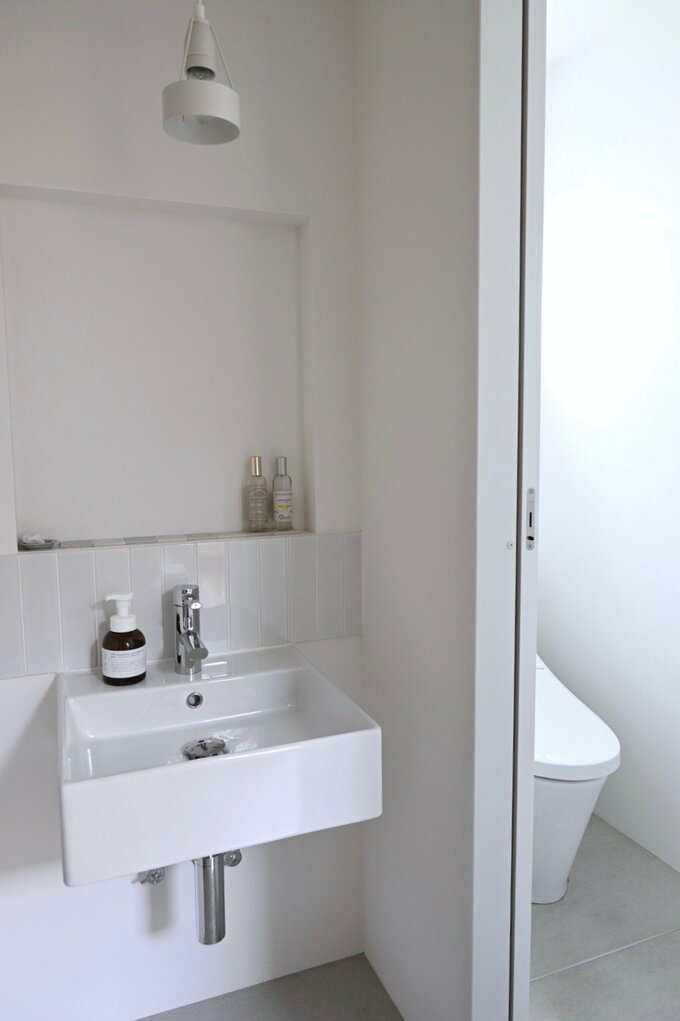 手洗いはあえて別に