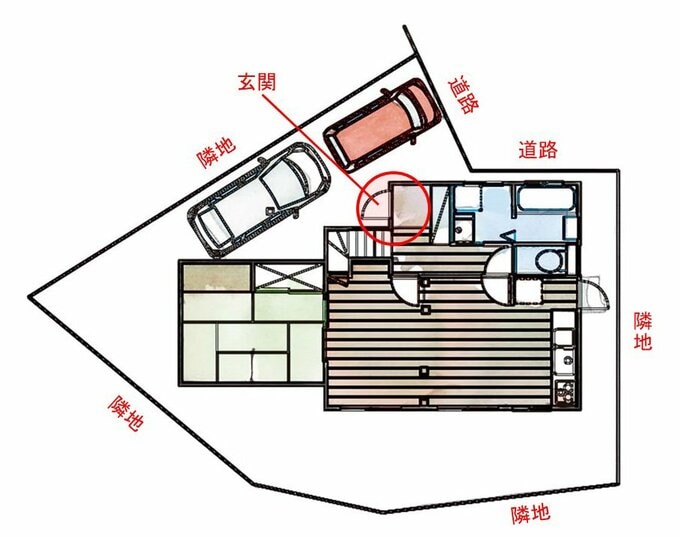 以前の家の間取り