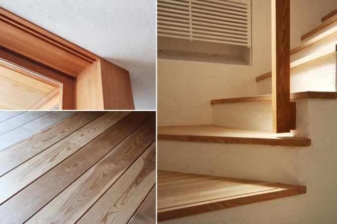 風合いを感じる木の建材