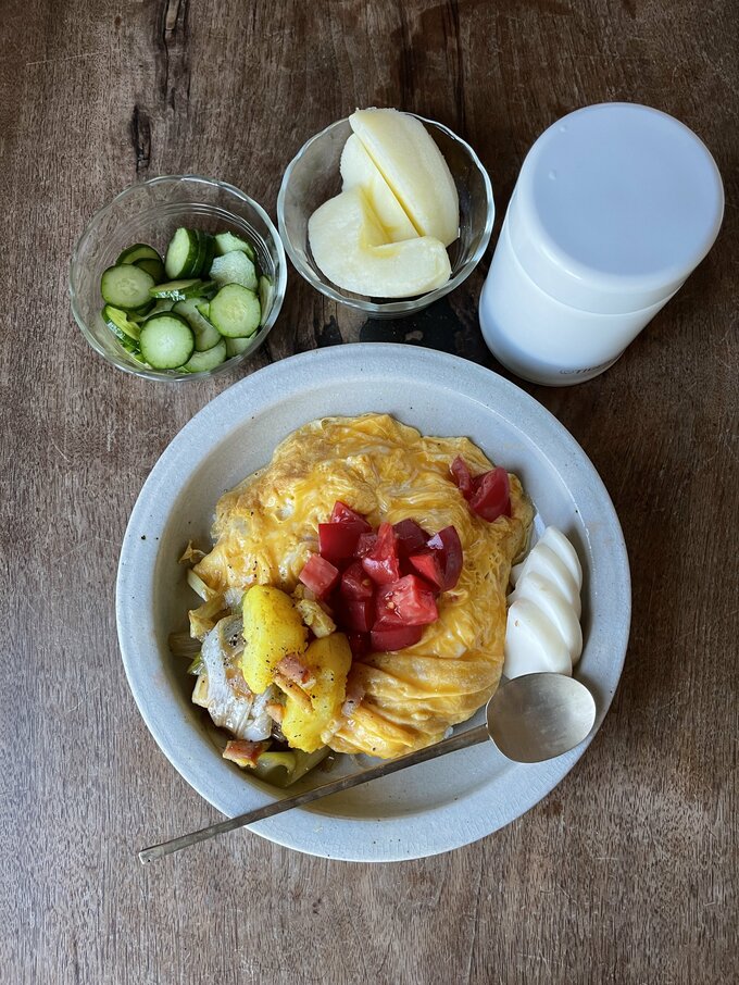 とろとろ卵のどんぶり