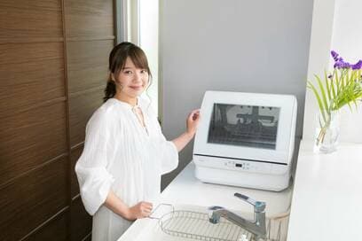 手洗いよりも清潔！「ステンレス食器洗い機」で家事ラク＆光熱費の節約に