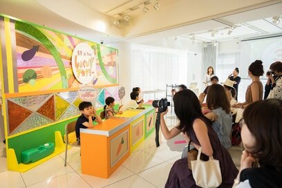 テレビみたいなセットで食育クイズ！親子で楽しめるイベント