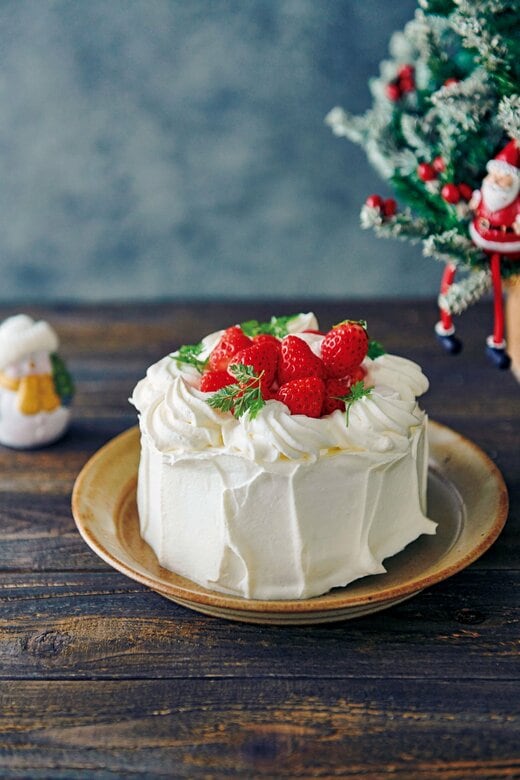 イチゴのショートケーキ完成写真