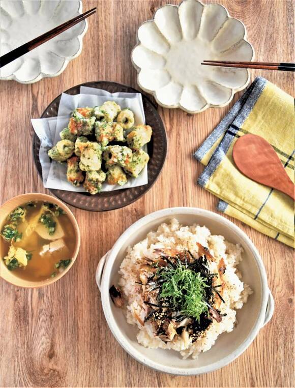 ちくわの磯部揚げ