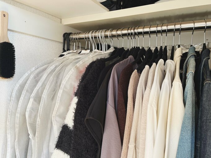 木村さんのハンガー収納