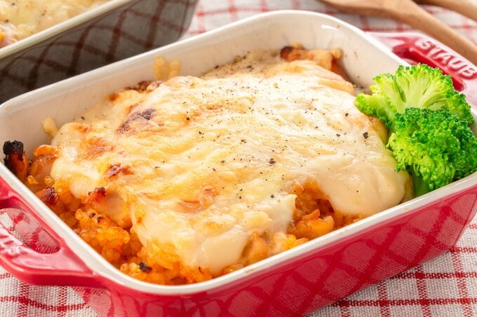 チキンライスドリア完成