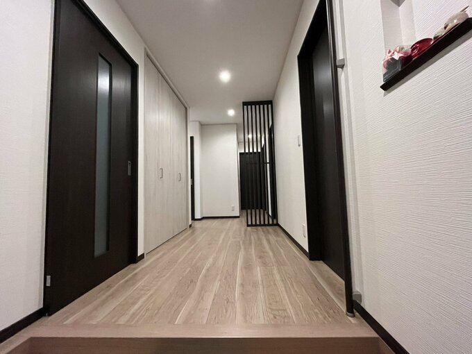 リフォームした玄関