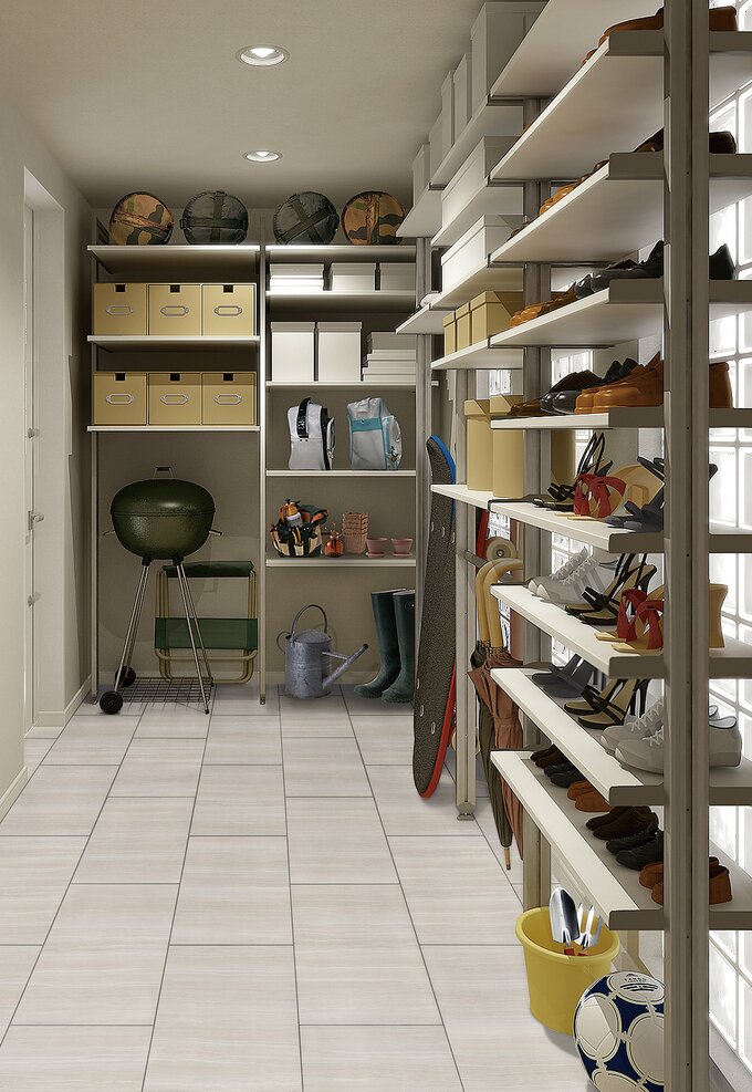 LIXILのシステム収納