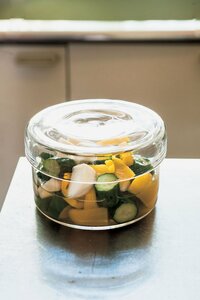 つくりおきもガラス容器で保存