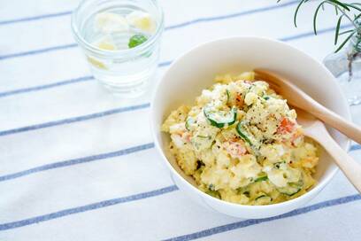 調味料使いきり術。オイスターソースはポテサラの隠し味に