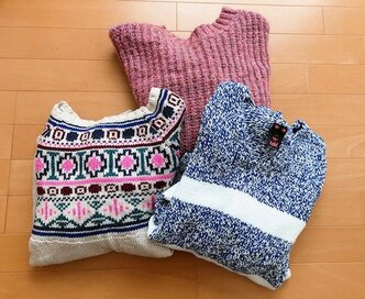 着古したニットもきれいに。蒸気アイロンと毛玉取りのお手入れ