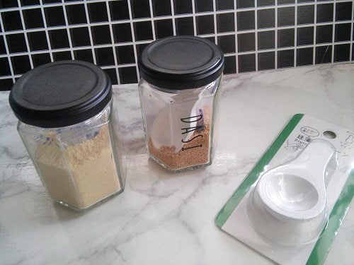 スプーンタイプは計量もできて一石二鳥！