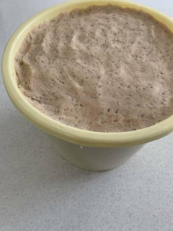 麦麹を平らにする