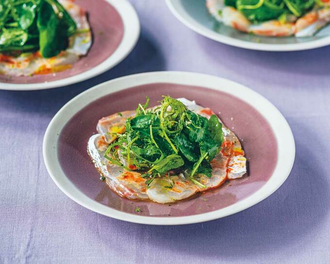 お刺身カルパッチョ