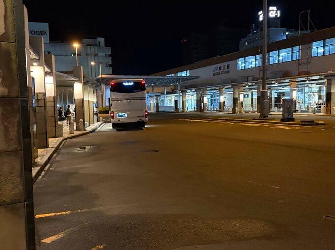 深夜バスのひとり旅