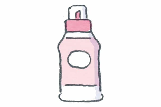 柔軟剤のイラスト
